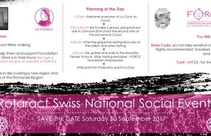 Swiss National Event Flyer